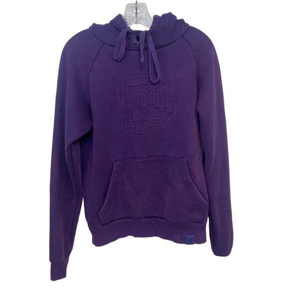 Men's Medium Purple Twitch Hoodie Sweatshirt - Picture 1 of 5